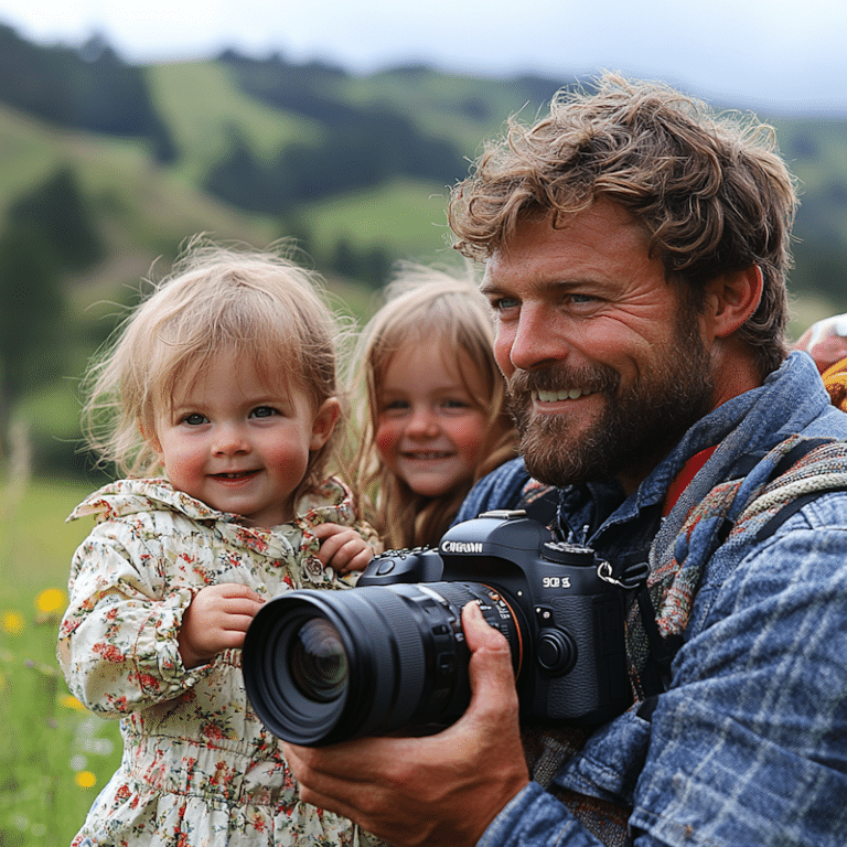 photographe et famille