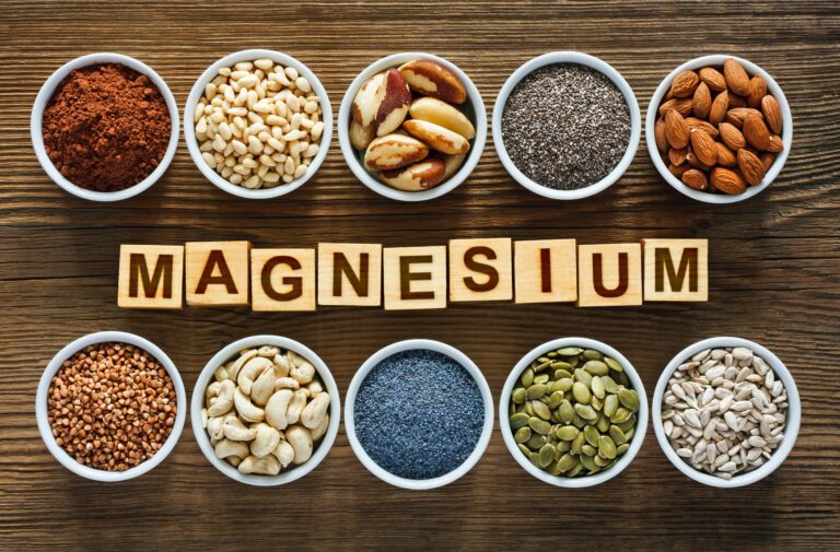 magnesium dans les fruits a coques